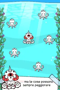 Octopus Evolution: Idle Game Screen Shot 1