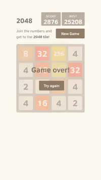 2048 sans pub Screen Shot 2