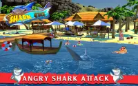 Hungry Shark Attack Game 3D Screen Shot 2