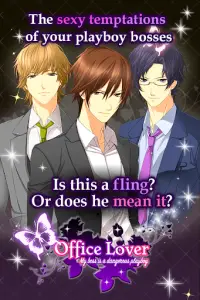 Office Lover : Otome dating sim Screen Shot 1
