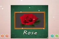 Kids Flower Names Jigsaw Game Screen Shot 3