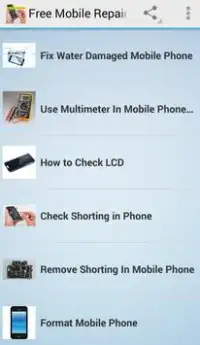 Free Mobile Repair Course Screen Shot 0