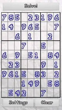 Sudoku Game Screen Shot 2