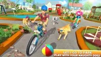 Family Pet Dog Games Screen Shot 2