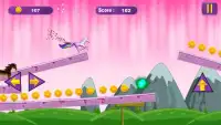 Unicorn Dash Horse Runner - Jump, Running unicorn Screen Shot 1