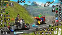 polis moto bisiklet kovalamaca Screen Shot 0