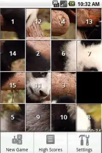 Panda Bear Puzzles Screen Shot 0