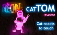 Neon Cat Tom Hologram Screen Shot 2