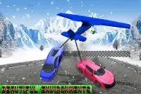Chained Cars VS Air plane Simulator Screen Shot 2