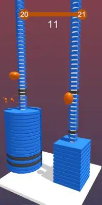 Stack Hop 3D - Jump to the Top Screen Shot 2