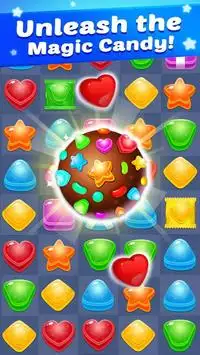 Candy Sweet Adventure - Free candy games & puzzles Screen Shot 0