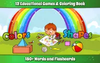 Shapes & Colors Learning Games for Kids, Toddler🎨 Screen Shot 0