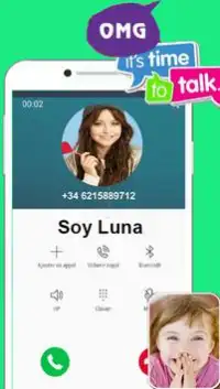 Chat Contact With Soy Lona Hello - Prank Screen Shot 3