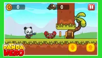 Panda Hero : Jump and Shooter Game Screen Shot 0