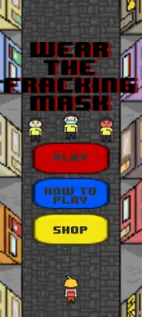 wear the fracking mask - god speed reaction game Screen Shot 3