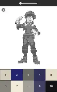 ANIME Pixel Art, ANIME Coloring Pages Screen Shot 4