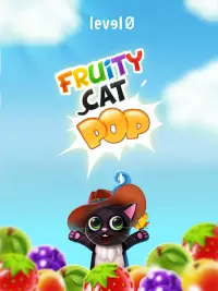 Fruity Cat: bubble shooter! Screen Shot 2
