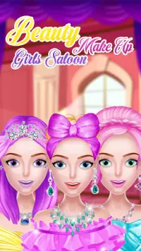 Super Model Girls Makeup Game Beauty Salon and Spa Screen Shot 0