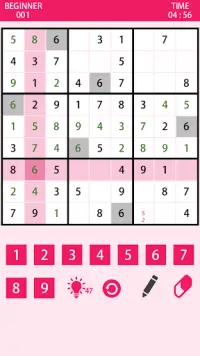 Sudoku Puzzle Master :Free Offline Puzzle Game Screen Shot 2