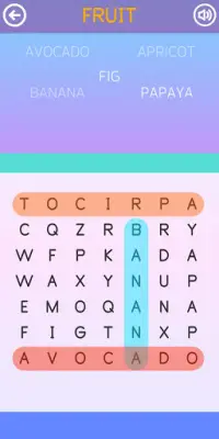 Word Search English Screen Shot 2