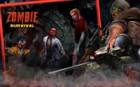 Zombie Survival Shooter - Sniper Warfare Offline Screen Shot 1