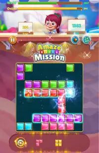 Block puzzle Games - Amaze 1010 Mission Screen Shot 3