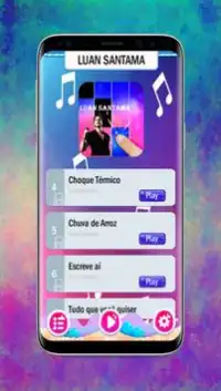 Luan Santana Jogos de Piano Screen Shot 2