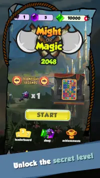 Might lub Magic 2048: Potyczki Legendy Screen Shot 5