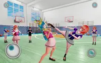 Anime School Girl Sim: High School Life Simulator Screen Shot 3
