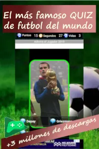 Adivina Jugador Futbol 2020 - Quiz Screen Shot 0