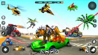 Flying Tiger Robot Car Games Screen Shot 5