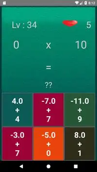 Math Rush - Math Calculation Game Screen Shot 2