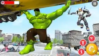 monstro verde herói lutando Screen Shot 1