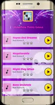 Undertale Piano Game Screen Shot 1