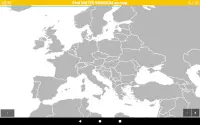 Questionário do Mapa da Europa. Países europeus Screen Shot 12
