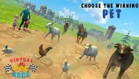 Virtual Village Pet Run-Street Racing & Chase Screen Shot 1