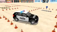 Real Modern Prado Police Car Parking Game 2021 Screen Shot 0