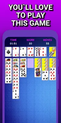 Classic Solitaire 2021: Simple retro s0litaire Screen Shot 3