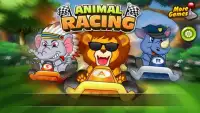 Animals Car Racing Screen Shot 0