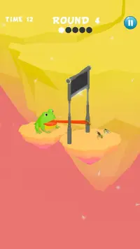 Tap the frog- Homeless Frog Games Screen Shot 13