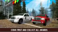 Off-road Hilux Pickup Truck Race - Forest Screen Shot 3