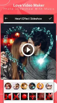 Love Video Maker : Slideshow Screen Shot 6
