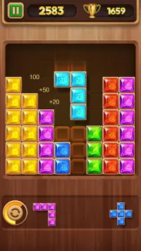 Block puzzle : explosão de pedras preciosas Screen Shot 0