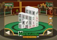 Mahjong Dimensions 3D Screen Shot 1