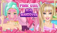 Pink Makeover: Game for Girls Screen Shot 3