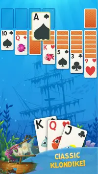 Solitaire -pets and money Screen Shot 0