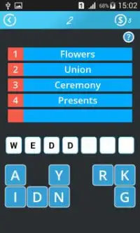 Word Puzzle Clue 5 to 1 word Screen Shot 4