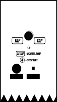 Impossible Ball - bouncy dash Screen Shot 1