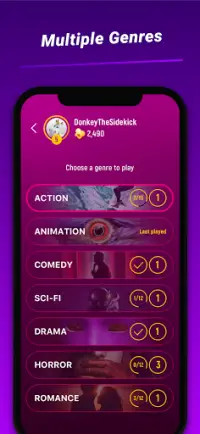 Noovie Trivia Screen Shot 1