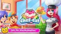 Chef Cat Ava: leckeres fast food kochspiele Screen Shot 0